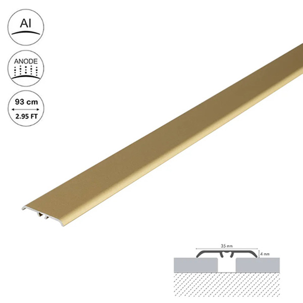 900mm Aluminium Door Bars Threshold Strip Transition Trim Laminate Tiles