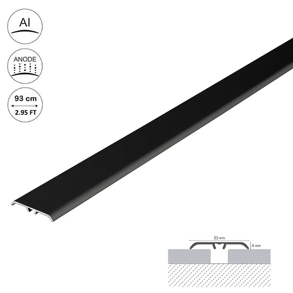 900mm Aluminium Door Bars Threshold Strip Transition Trim Laminate Tiles