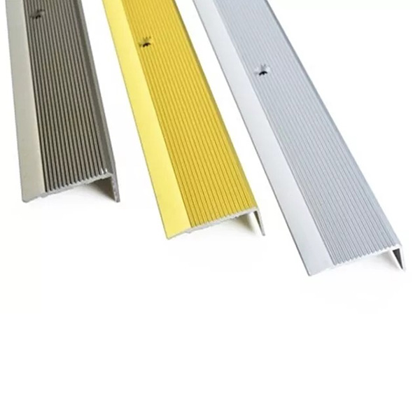 0.9 Meter Anodised Aluminium Non Slip Edge Trim Stair Nosing