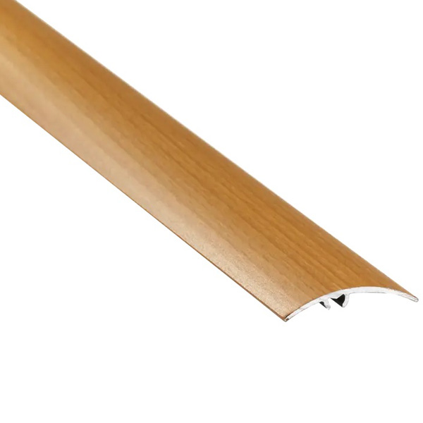 1.8m Long Wood Effect Aluminium Door Edging Floor Trim Threshold Laminate