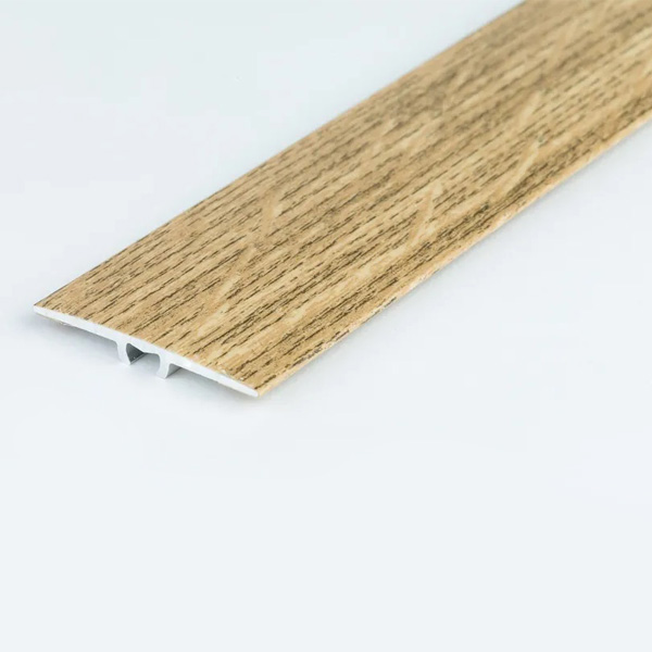 1.8m Long Flat Aluminium Wood Effect Door Edging Bar Trim Threshold Laminate