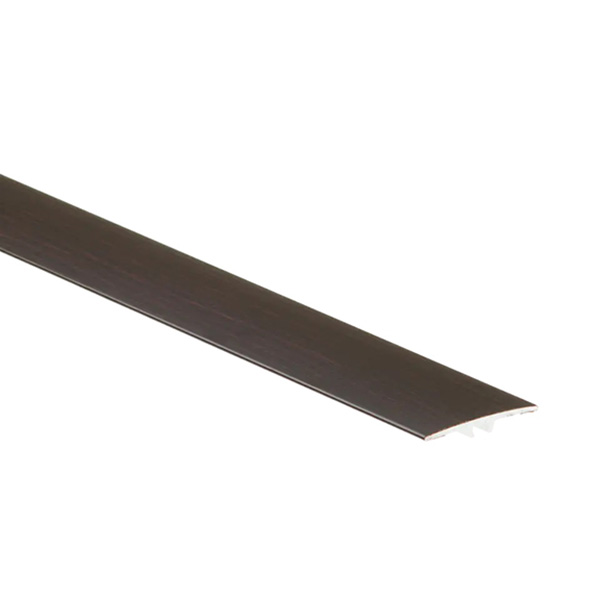 1.8m Long Flat Aluminium Wood Effect Door Edging Bar Trim Threshold Laminate