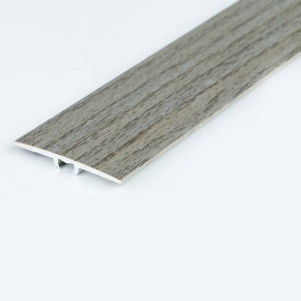 1.8m Long Flat Aluminium Wood Effect Door Edging Bar Trim Threshold Laminate