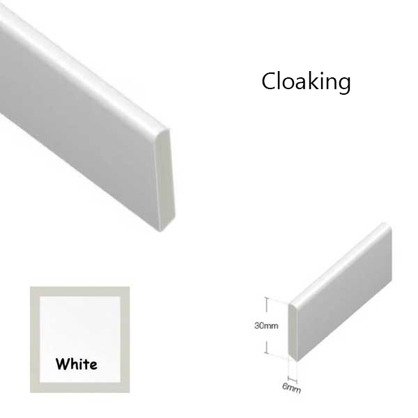 1 Meter Long Plastic Wood Effect Trim Window Door Finishing Architrave 