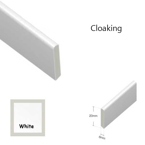 1 Meter Long Plastic Wood Effect Trim Window Door Finishing Architrave 