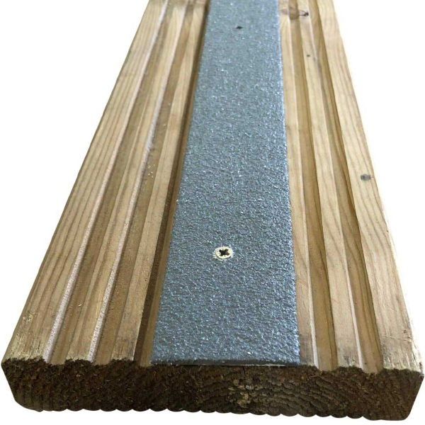 1m GRP Anti Slip Decking Strips x Free Drilling and Screws 6 Pieces