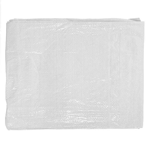 100gsm Heavy Duty White Tarpaulin Waterproof Cover Builders Tarp Sheet