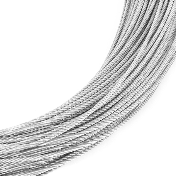 100m Long Durable Galvanized Steel Wire Rope Cable For Indoor & Outdoor