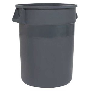 120 Liter Heavy Duty Plastic Grey Bin