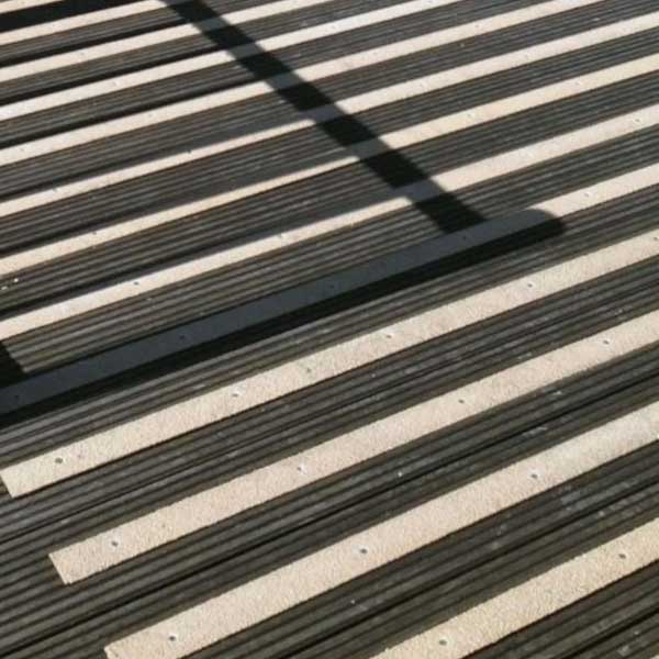 20 Pieces 1200mm GRP Anti Slip Decking Strips Free Drilling and Screws