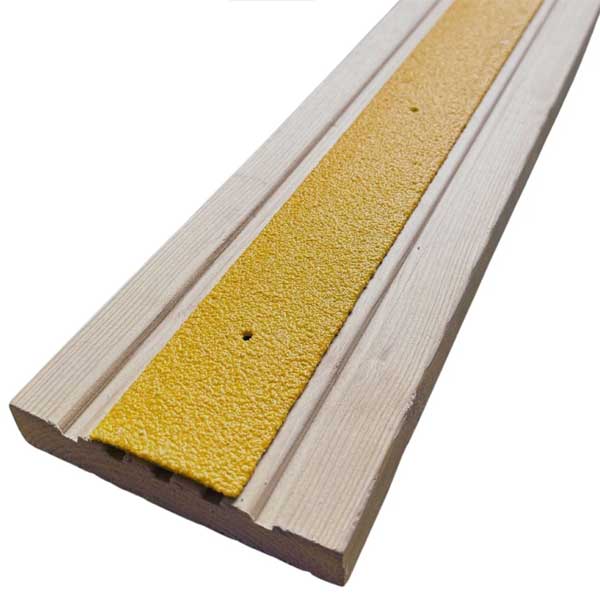 20 Pieces 1200mm GRP Anti Slip Decking Strips Free Drilling and Screws