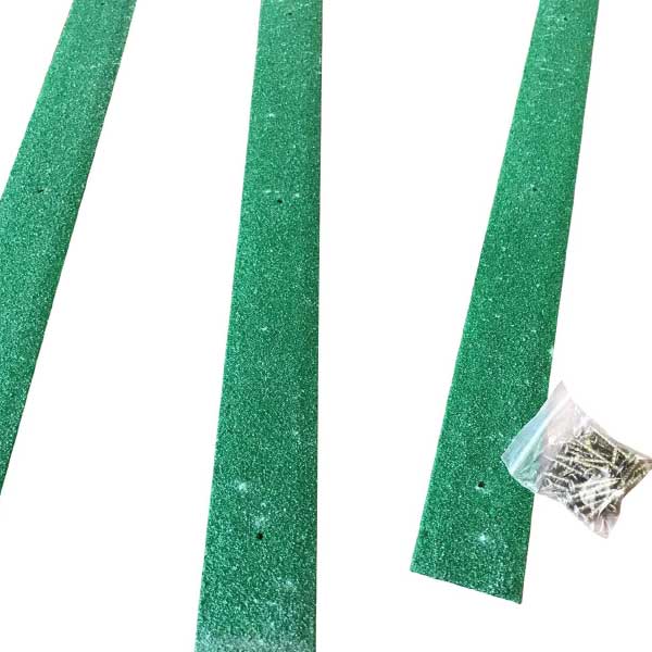 20 Pieces 1200mm GRP Anti Slip Decking Strips Free Drilling and Screws