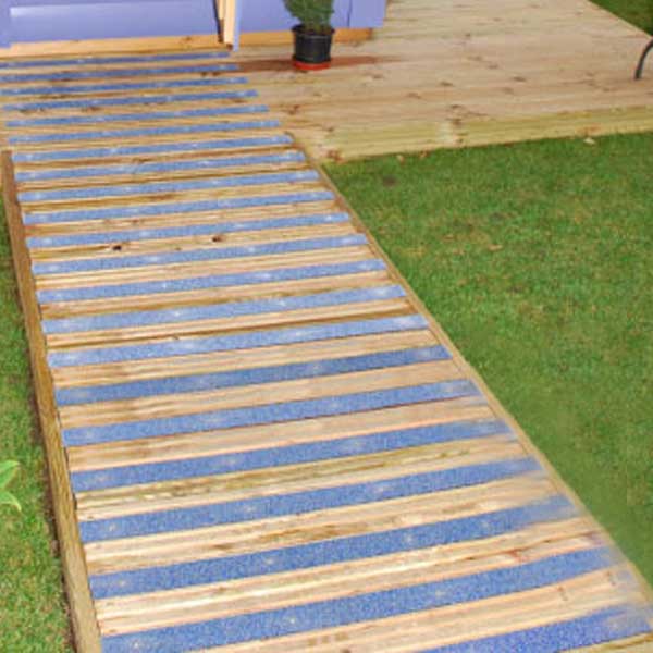 1.2m GRP Anti Slip Decking Strips Free Drilling and Screws 5 Pieces