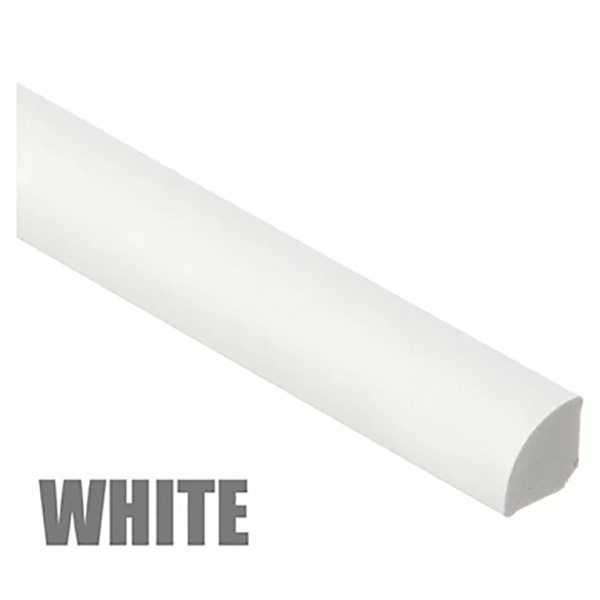 UPVC 14mm Window Door Plastic Skirting Quadrant Trim