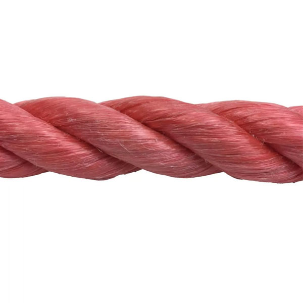 16mm Polypropylene Red Coil 3 Strand Nylon Lightweight Rope