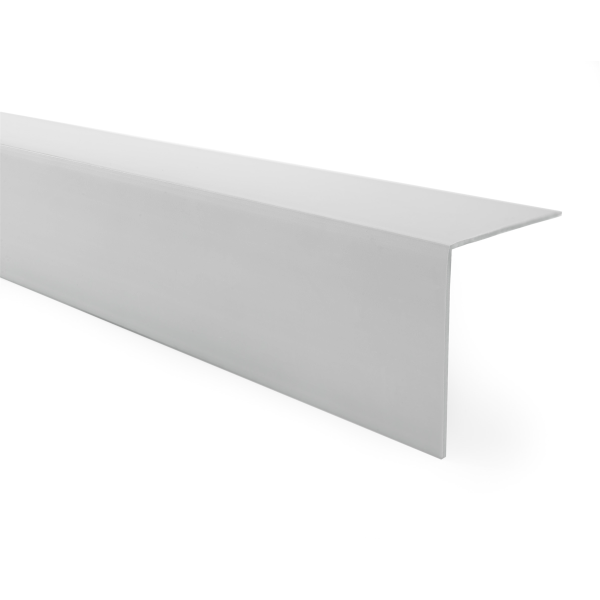 1m PVC Plastic Edge Corner Protective Profile Trim Wall  90 Degree Angle  