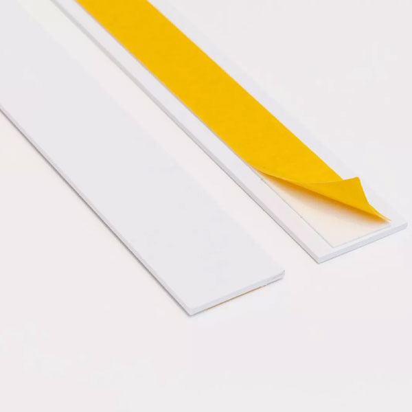 1m Durable PVC Flat Architrave Self Adhesive Trim