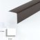 1m Long Brown Plastic PVC Corner 90 Degree Angle Trim
