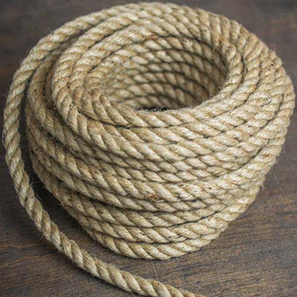 5m Long Strong Twisted Jute Rope For Decking Cord Garden Sash Camping