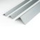 1m Long Silver Plastic PVC Corner 90 Degree Angle Trim