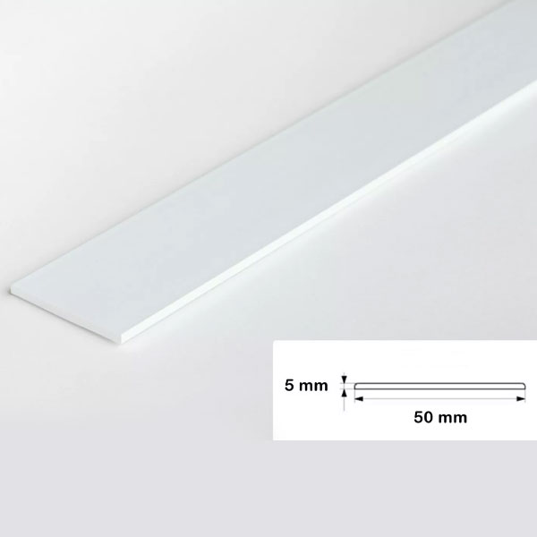 1m PVC Durable Flat Trim Architrave Cover