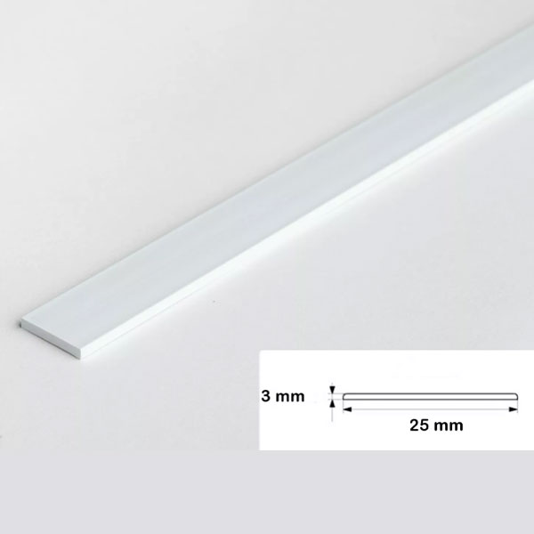 1m PVC Durable Flat Trim Architrave Cover