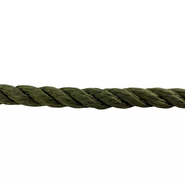 Softline 2 Pcs Warps Boat Lines Olive Green High Strength Mooring Ropes