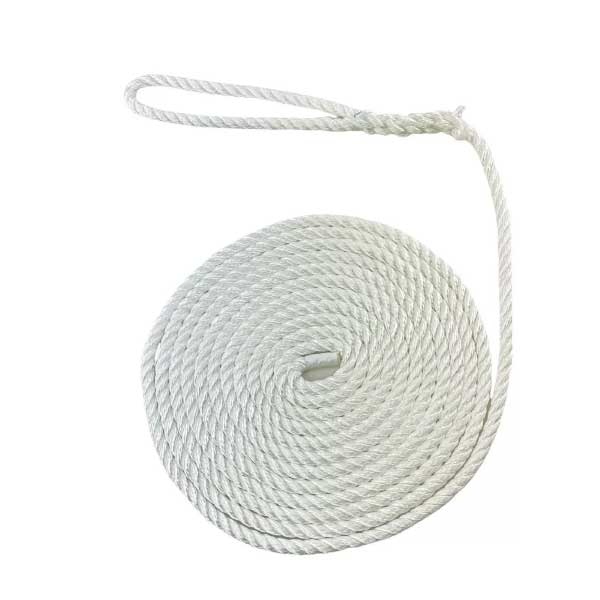 2 Pcs Softline Warps Boat Lines High Strength White Mooring Ropes 