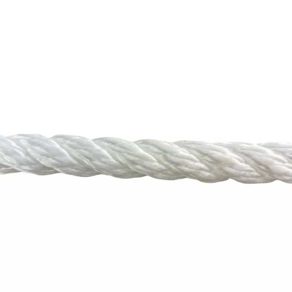 2 Pcs Softline Warps Boat Lines High Strength White Mooring Ropes 