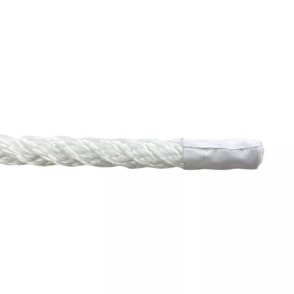 2 Pcs Softline Warps Boat Lines High Strength White Mooring Ropes 