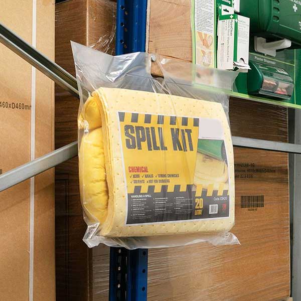 20L Chemical Handy Bag Yellow Spill Kit