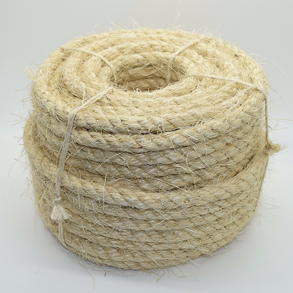 20m Long Natural Sisal Rope Ideal for Cats Scratching Post & Crafts