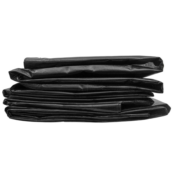 240 GSM Heavy Duty Black Waterproof Tarpaulin Ground Sheet Builders Tarp