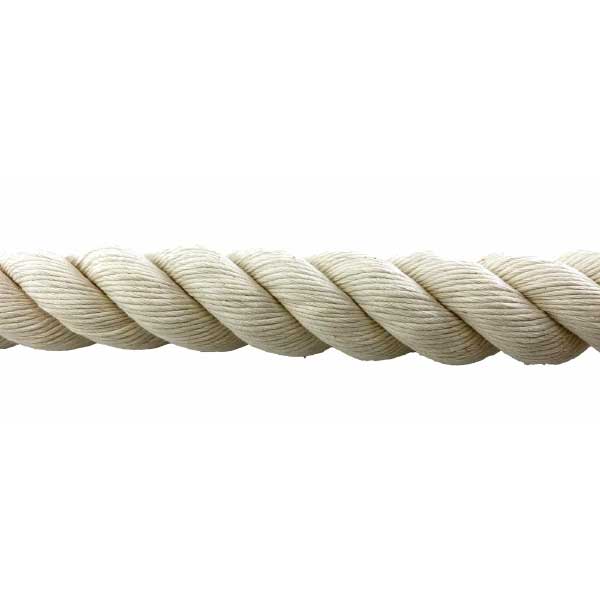 24mm Cotton Synthetic White Rope for Decorative Handrails & Decking Barriers