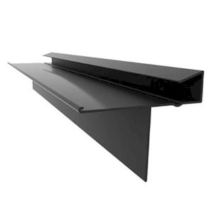 Black Tapco Slate 2m Long Dry Verge