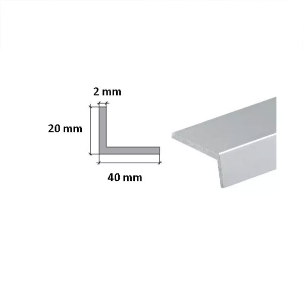 2m Long Corrosion Resistance Aluminium Extruded Angle