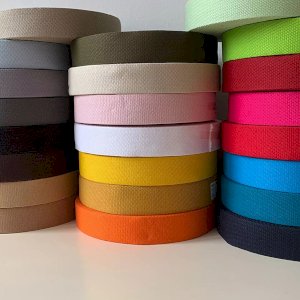 1m Durable Cotton Webbing Belt Strap Tape, Ideal For Bag & Tote Making