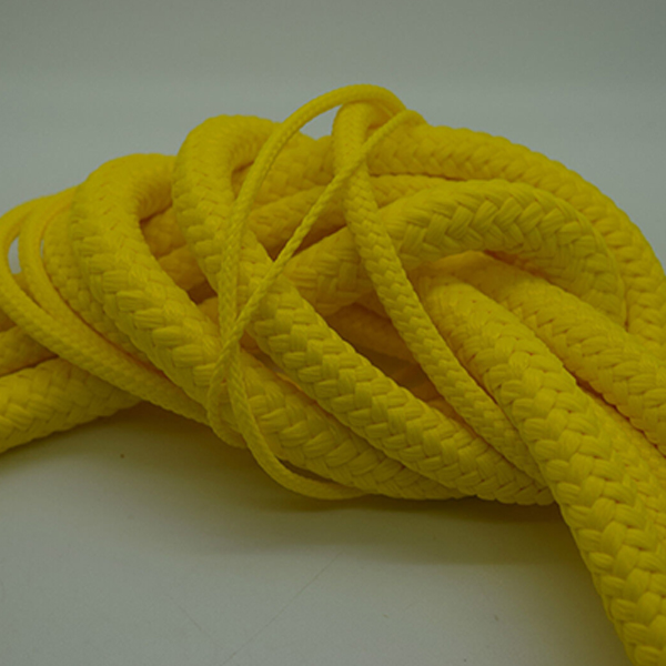 8mm Thick Yellow Polypropylene Rope Braided Poly Cord Line Sailing Boating Camping