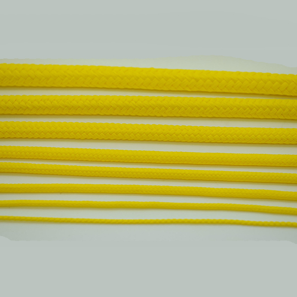 8mm Thick Yellow Polypropylene Rope Braided Poly Cord Line Sailing Boating Camping