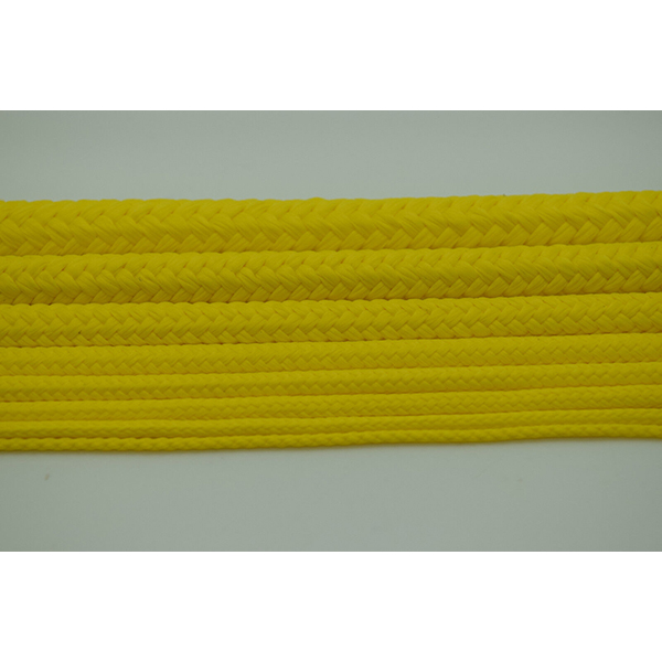 8mm Thick Yellow Polypropylene Rope Braided Poly Cord Line Sailing Boating Camping