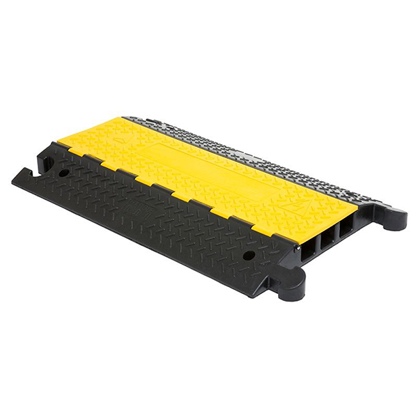 3 Channels Cable Protector Ramp 10 Ton Capacity Heavy Duty