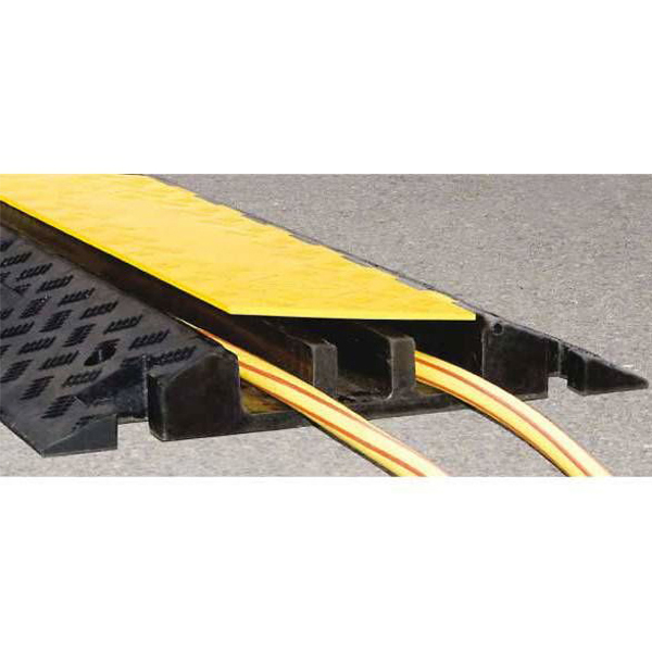 3 Channels Cable Protector Ramp 10 Ton Capacity Heavy Duty