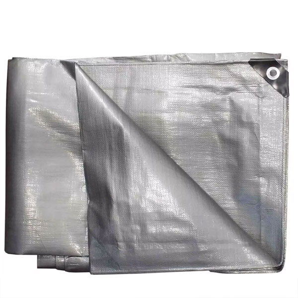 330gsm Silver Extra Heavy Duty Waterproof Tarpaulin Cover Ground Sheet 