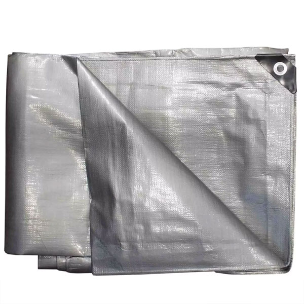 350gsm Extra Heavy Duty Waterproof Tarpaulin Silver Cover Ground Sheet 