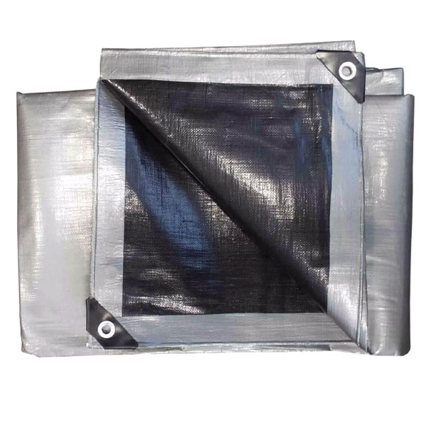 350gsm Extra Heavy Duty Waterproof Tarpaulin Silver Cover Ground Sheet 