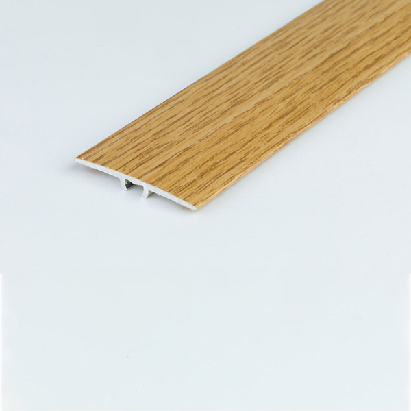 Flat Aluminium Wood Effect Door Threshold Edging Bar Trim Laminate