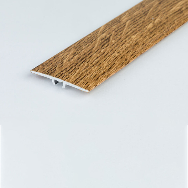 Flat Aluminium Wood Effect Door Threshold Edging Bar Trim Laminate