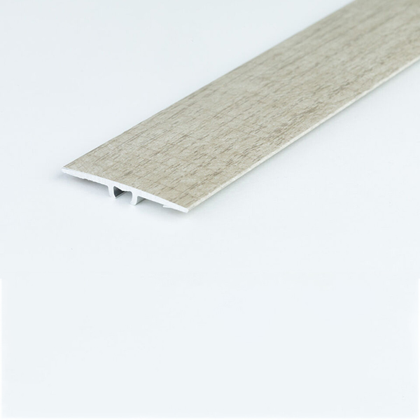 Flat Aluminium Wood Effect Door Threshold Edging Bar Trim Laminate