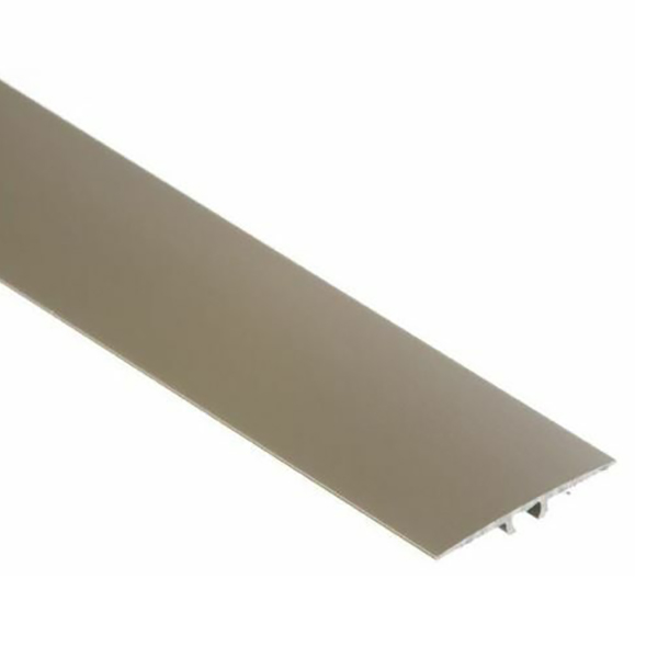 Flat Aluminium Wood Effect Door Threshold Edging Bar Trim Laminate