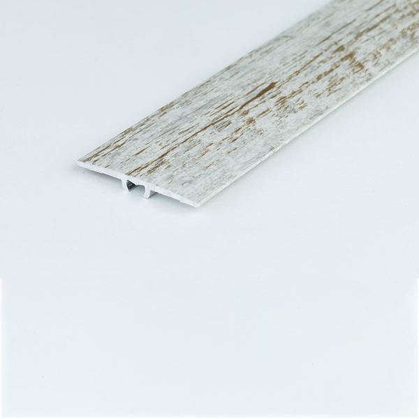 Flat Aluminium Wood Effect Door Threshold Edging Bar Trim Laminate